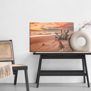 Peinture sur toile Coucher De Soleil Sur La Plage – Image 6