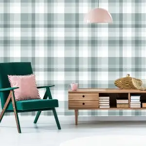 Papier Peint Treillis Élégant En Gris – Image 6