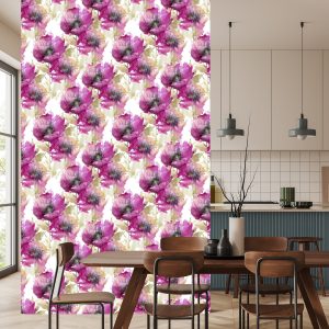 Papier Peint Coquelicots Peints À L'aquarelle – Image 4