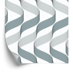 Papier Peint Géométrique - Vagues Modernes – Image 2