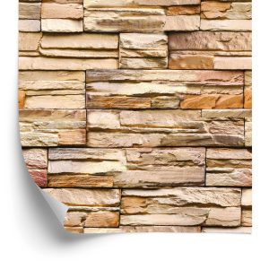 Papier Peint Effet 3D En Pierre D'ardoise – Image 2