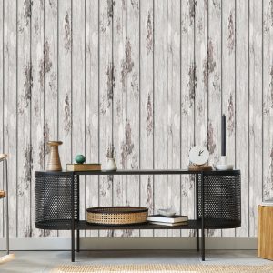 Papier Peint Planches De Bois De Style Scandinave – Image 5