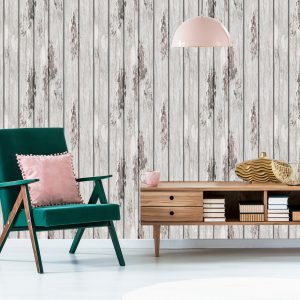 Papier Peint Planches De Bois De Style Scandinave – Image 6