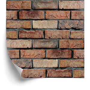 Papier Peint Ornement 3D Effet Brique Moderne Pour Salon – Image 2