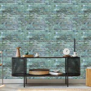 Papier Peint Briques Colorées - Effet 3D – Image 5