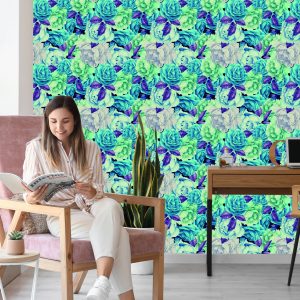 Papier Peint Belles Roses Colorées – Image 7