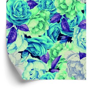 Papier Peint Belles Roses Colorées – Image 2