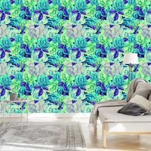 Papier Peint Belles Roses Colorées – Image 3