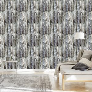 Papier Peint Planches De Bois Verticales – Image 3