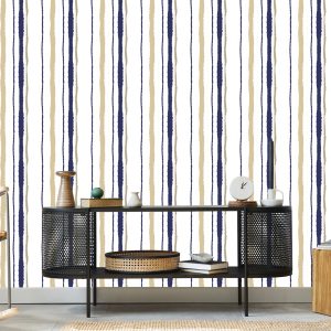 Papier Peint Rayures - Effet Papier Déchiré – Image 5