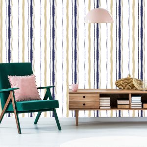 Papier Peint Rayures - Effet Papier Déchiré – Image 6