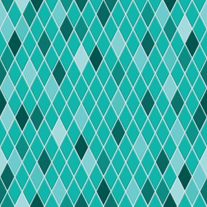 Papier Peint Diamants Turquoises Modernes – Image 1
