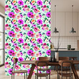 Papier Peint Belles Fleurs Peintes À L'aquarelle – Image 4