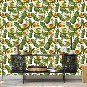 Papier Peint Pour La Cuisine - Avocats Sains – Image 5