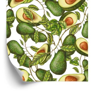 Papier Peint Pour La Cuisine - Avocats Sains – Image 2