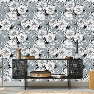 Papier Peint Fleurs De Pivoine Élégantes – Image 5