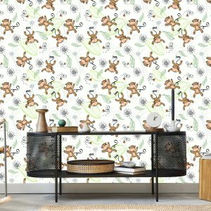 Papier Peint Pour Les Enfants - Singes – Image 5