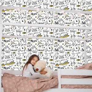 Papier Peint Pour Les Enfants - Chats Drôles – Image 7