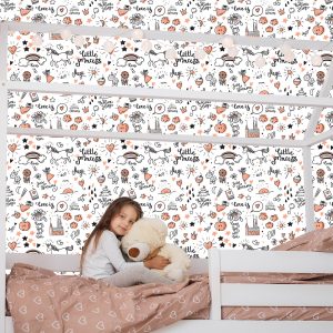 Papier Peint Pour Les Enfants - Licornes Et Motifs – Image 7