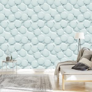 Papier Peint Motif Géométrique 3D Abstrait – Image 3