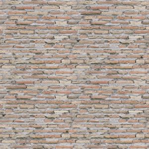 Papier Peint Vieilles Dalles De Mur De Briques Avec Effet 3D – Image 1