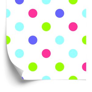 Papier Peint Pour Les Enfants - Pois Colorés – Image 2