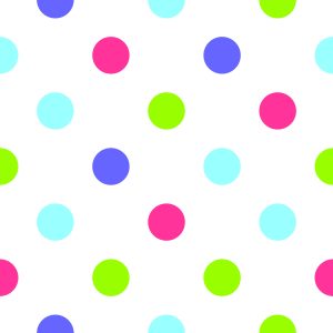Papier Peint Pour Les Enfants - Pois Colorés – Image 1