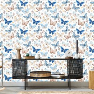 Papier Peint Pour Les Enfants - Papillons Colorés – Image 5