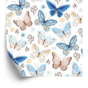 Papier Peint Pour Les Enfants - Papillons Colorés – Image 2