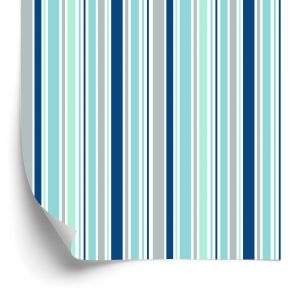 Papier Peint Rayures Verticales Colorées – Image 2