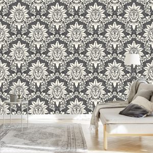 Papier Peint Ornements Royaux Classiques – Image 3