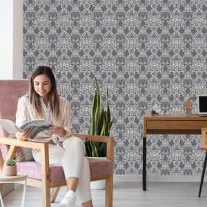 Papier Peint Ornement Floral Classique – Image 7