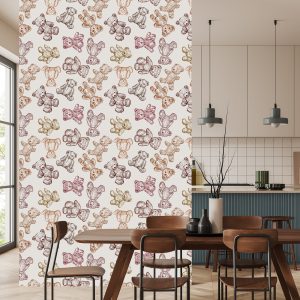 Papier Peint Pour Les Enfants - Ours En Peluche – Image 4