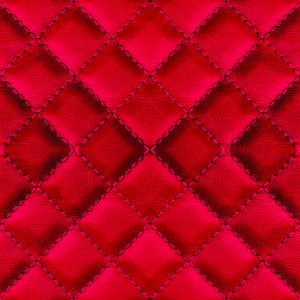 Papier Peint Cuir Matelassé Rouge – Image 1