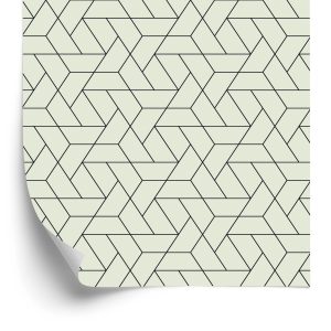 Papier Peint Motif Géométrique Moderne – Image 2