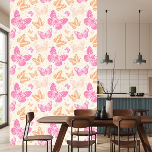 Papier Peint Pour Les Enfants - Papillons Colorés – Image 4