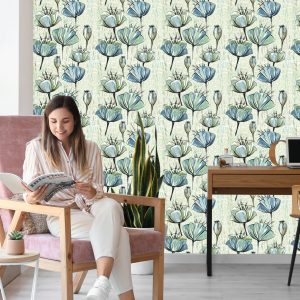 Papier Peint Tulipes Vintage – Image 7