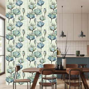 Papier Peint Tulipes Vintage – Image 4