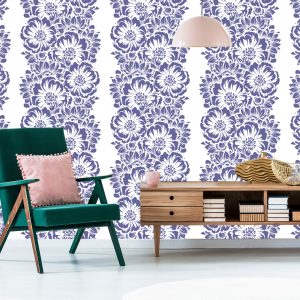 Papier Peint Fleurs Abstraites – Image 6