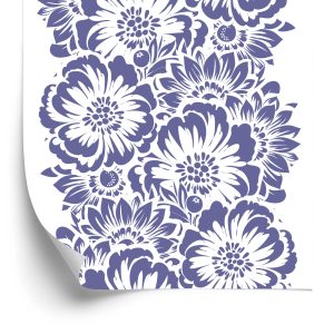 Papier Peint Fleurs Abstraites – Image 2