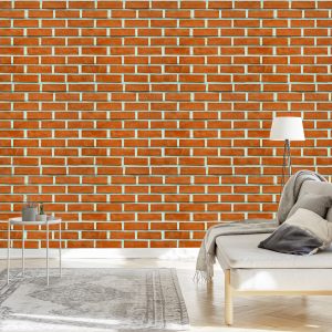 Papier Peint Effet 3D De Brique – Image 3