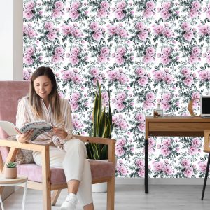 Papier Peint Belles Fleurs Pastel – Image 7