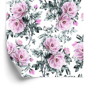 Papier Peint Belles Fleurs Pastel – Image 2