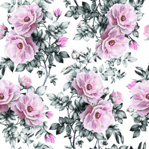Papier Peint Belles Fleurs Pastel – Image 1
