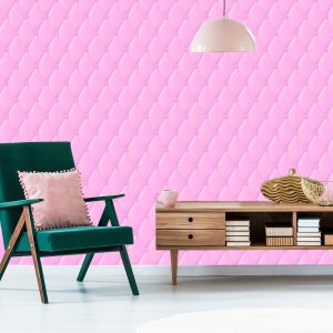 Papier Peint Motif Rose Matelassé – Image 6