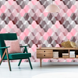 Papier Peint 3D - Motif Géométrique Moderniste – Image 6