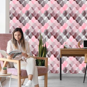 Papier Peint 3D - Motif Géométrique Moderniste – Image 7