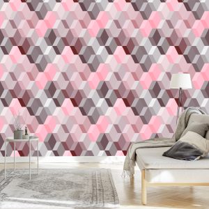 Papier Peint 3D - Motif Géométrique Moderniste – Image 3