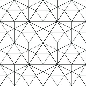 Papier Peint Motif Géométrique Noir Et Blanc – Image 1