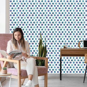 Papier Peint Points Colorés Peints À L'aquarelle – Image 7